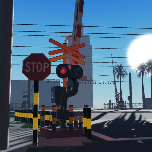 indonesia railroad crossing | R.M said