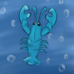 Teal Lobster