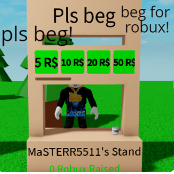 (NEW) PLS BEG💸💸  (DONATION GAME) [BETA]