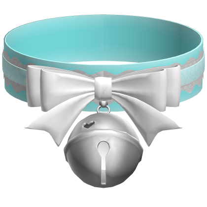 Mint Ruffled Choker Kawaii Giant Bell Collar 3.0