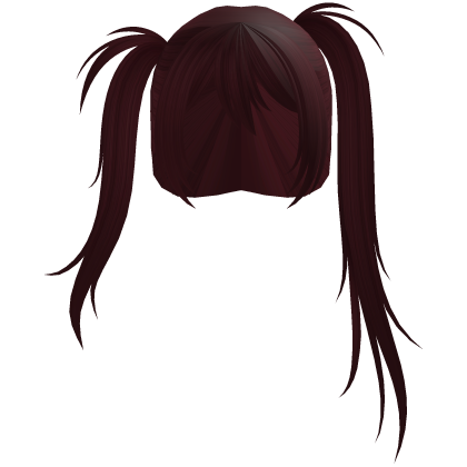 い( ^-⩊#^ )ค red ☆ kuroi inspired ☆ twintails Roblox item