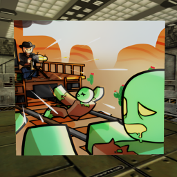 Survive and Kill Dead Rails In Area 51 🔦