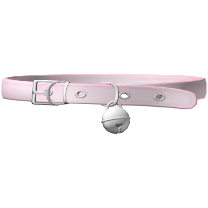 1.0 cute kitty collar w bell in pink