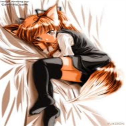 anime girl fox Roblox decal