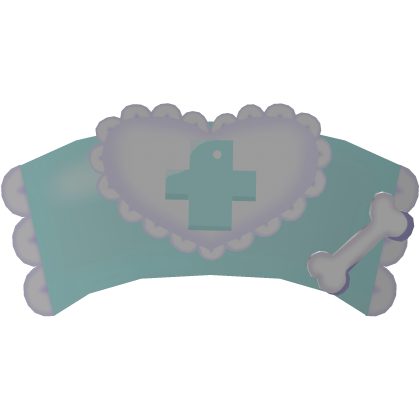 ✚ : mint nurse hat Roblox item