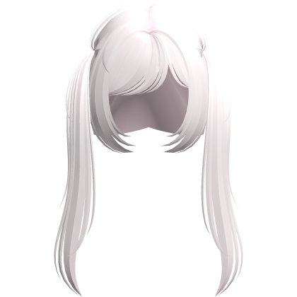♡ kawaii straight long pink anime pigtails Roblox item