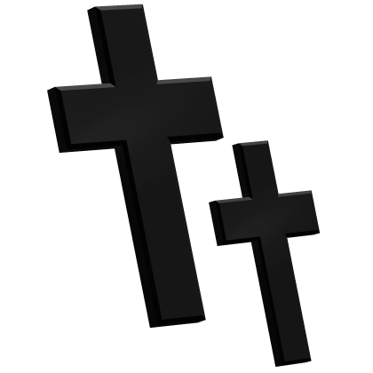 さ cross hair clips / black Roblox item