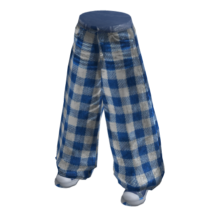 Gingham Check Jeans