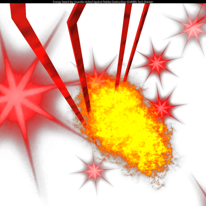GUARD Tech: Flaming Energy Sword