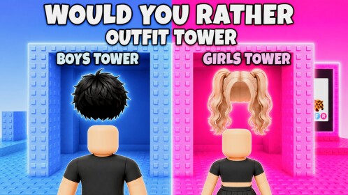 [BOYS] Would You Rather: Outfit Tower 💖