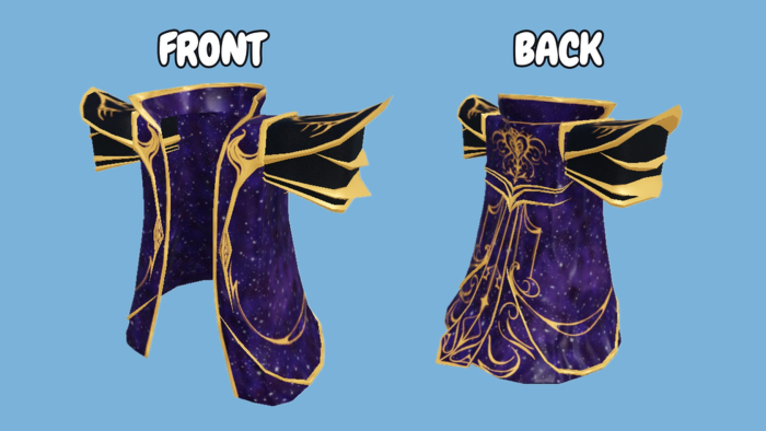 [R15/R6] Mystical galaxy wizard robe set preview 2
