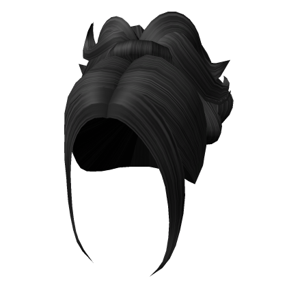 Y2kMessyPonytail_Black