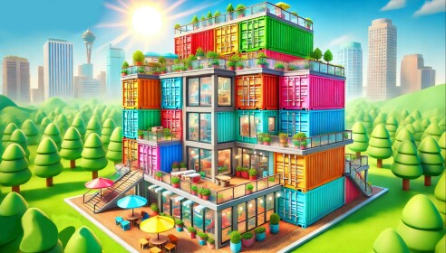 [UPDATE🎨] 📫Super Container House Tycoon