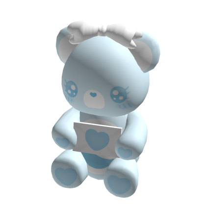 ♡ bedtime bear w love letter (holdable)