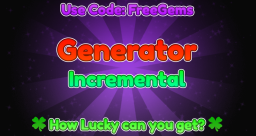 Generator incremental [RNG] 🍀 