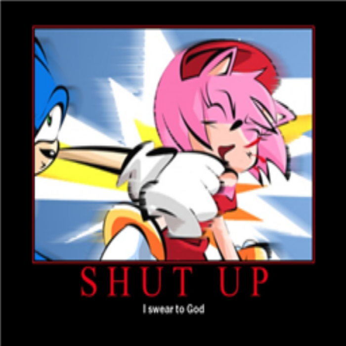 sonic pwns amy again Roblox decal