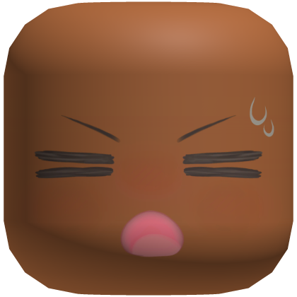 ♡ kawaii frustrated mad chibi face Roblox item