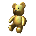 Golden Bear Plushie Pet