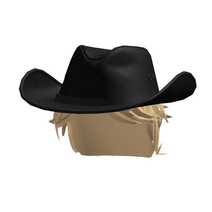 Messy Hair + Cowboy Hat