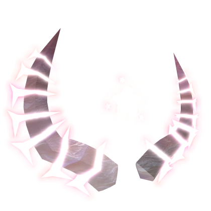 Animated Pink & White Starlight Horns (Emissive)
