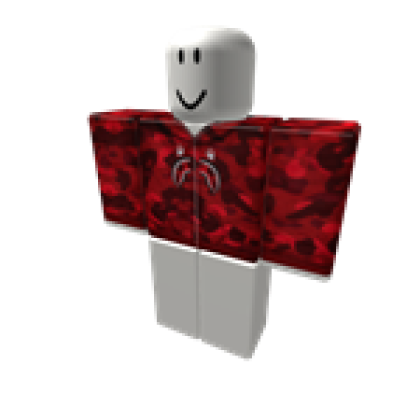 Red BAPE Hoodie Roblox