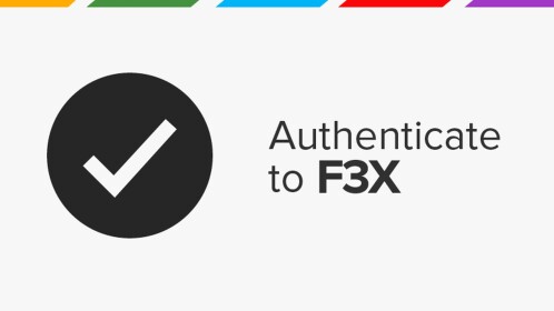 Authenticate to F3X Applications
