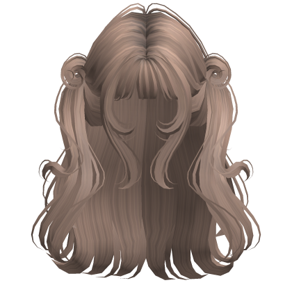 Milktea Cute Girly Twirly Pigtails