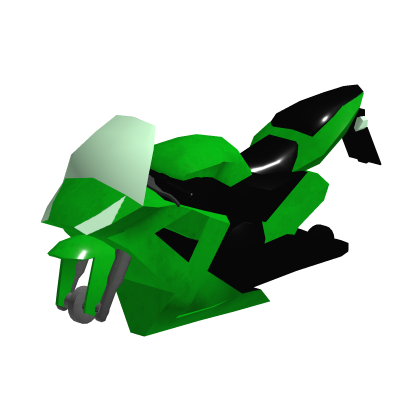 Green Motorcycle Body