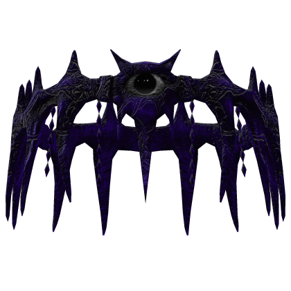 Purple Evil Eye Crown