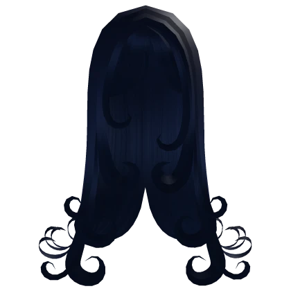 Diva Velvet Curls – Midnight Blue Roblox item thumbnail