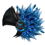 Azure Crystalline Battle Helm