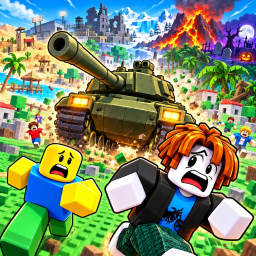 [🎃] 1 Tank VS 99 Players 💥