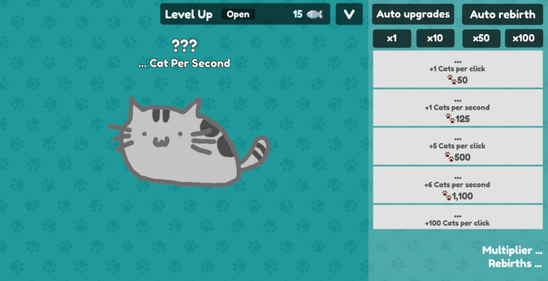 Cat Clicker 🐾[NEW SKINS] screenshot 1