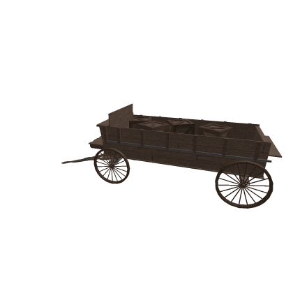 old wagon (no horses)