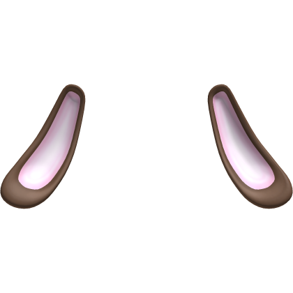 brown kawaii droopy bunny ears Roblox item