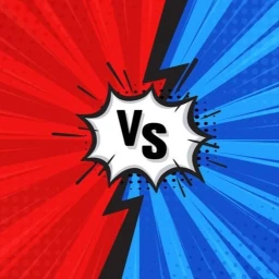 red vs blue but better icon