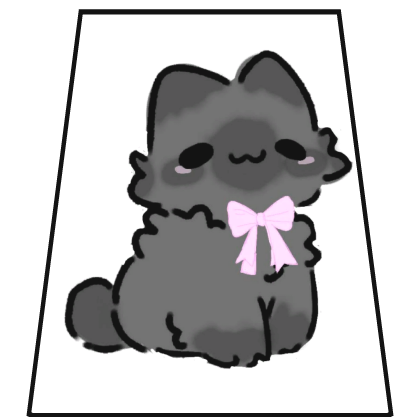 Cute Silly Gray Cat Cape Roblox item