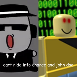 cart ride into chance and john doe