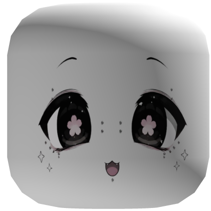 ♡ Chibi Starlit Blossom Face Roblox item
