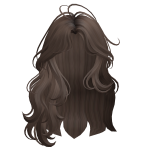 Messy Wavy Hairstyle(Brown)