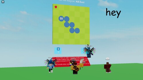Roblox Players Play Snake