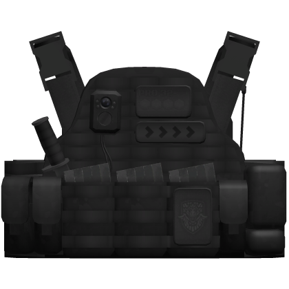 Warzone Black Body Armor