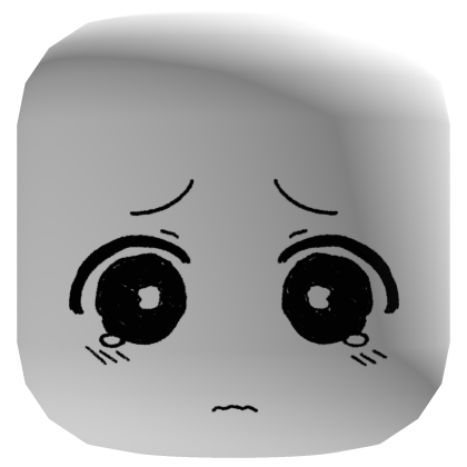 Low Poly Drawn Toon Face Roblox item