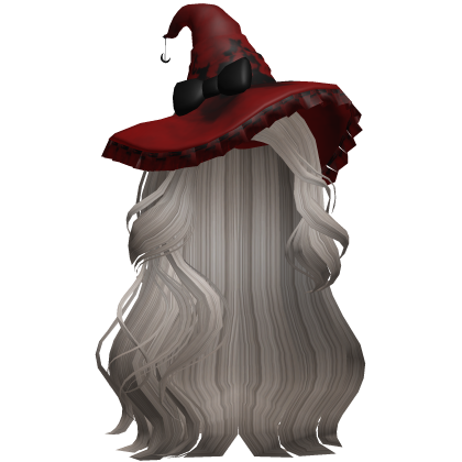 Halloween Side Swept Witch Hair (Ash Blonde)