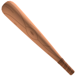 Basic Baseball Bat [Back] - Epic Rap Battles