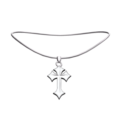 Silver Cross Necklace