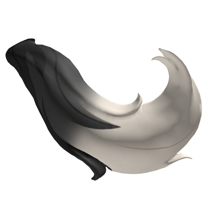 Soft Black Wolf Tail