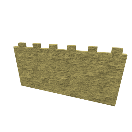 small sand wall section