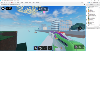 CITY DESTRUCTOIN AND PVP!