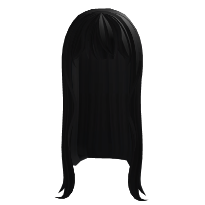 cute hair black anime girl Roblox item